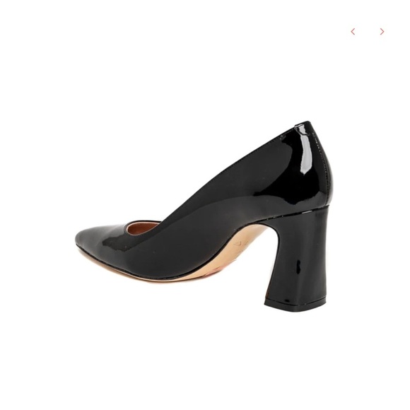 Ally Black Patent Block Heel Pumps **FREE SHIPPING** - Picture 3 of 11